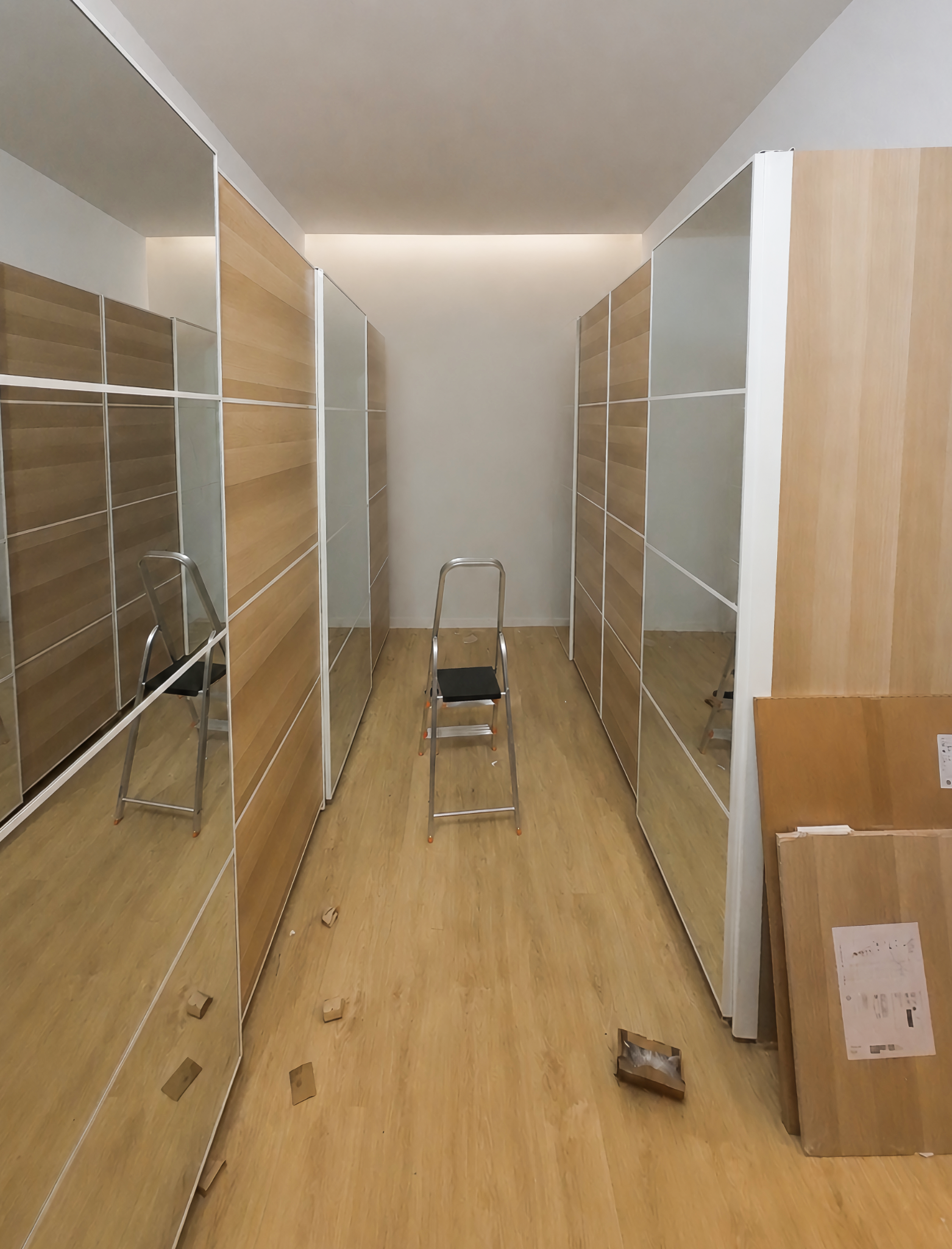 PAX wardrobe assembly project